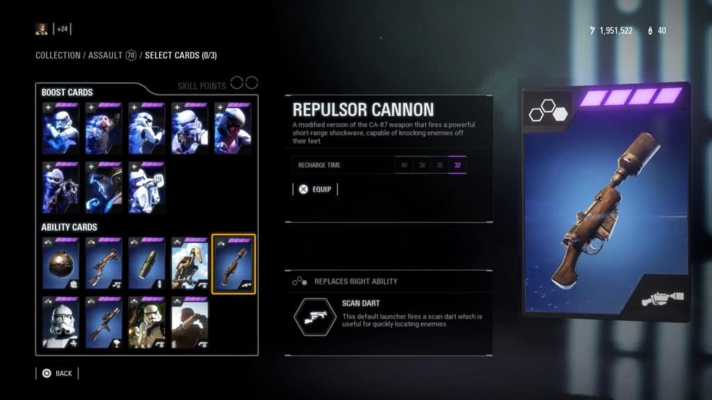 assault star cards Star Wars Battlefront 2