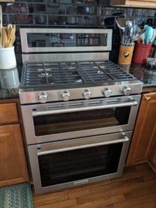 KitchenAid Double Oven Model KFGD500ESS