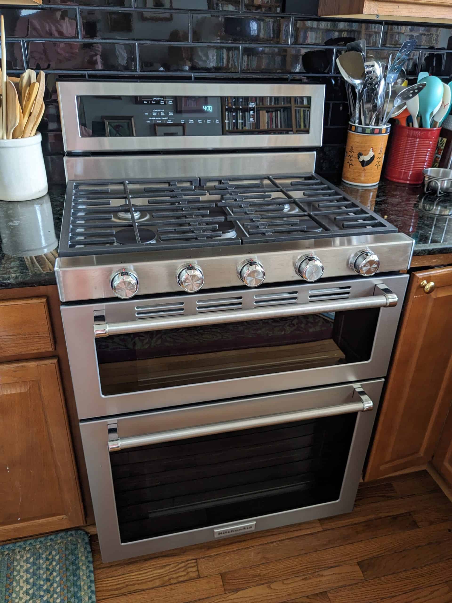 KitchenAid Double Oven Model KFGD500ESS